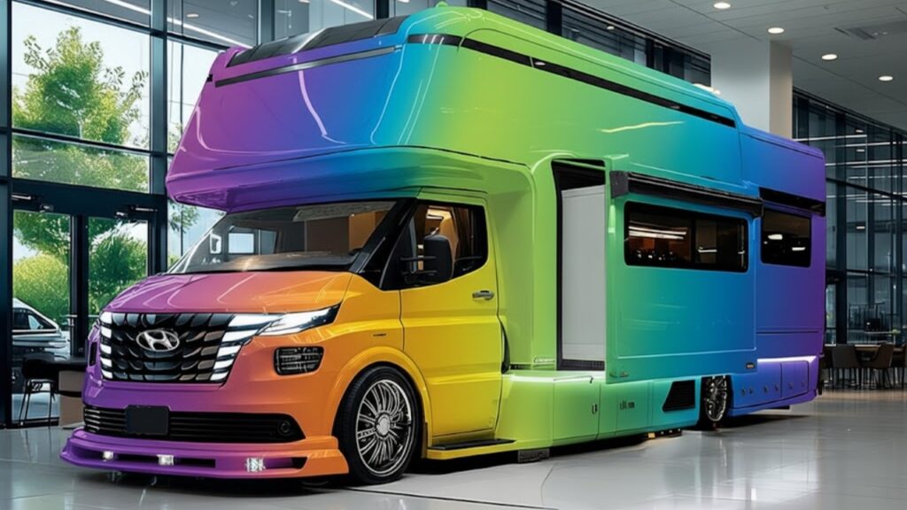 2026 Hyundai Porest Campervan RV: Futuristic Luxury Compact RV for Modern Travelers