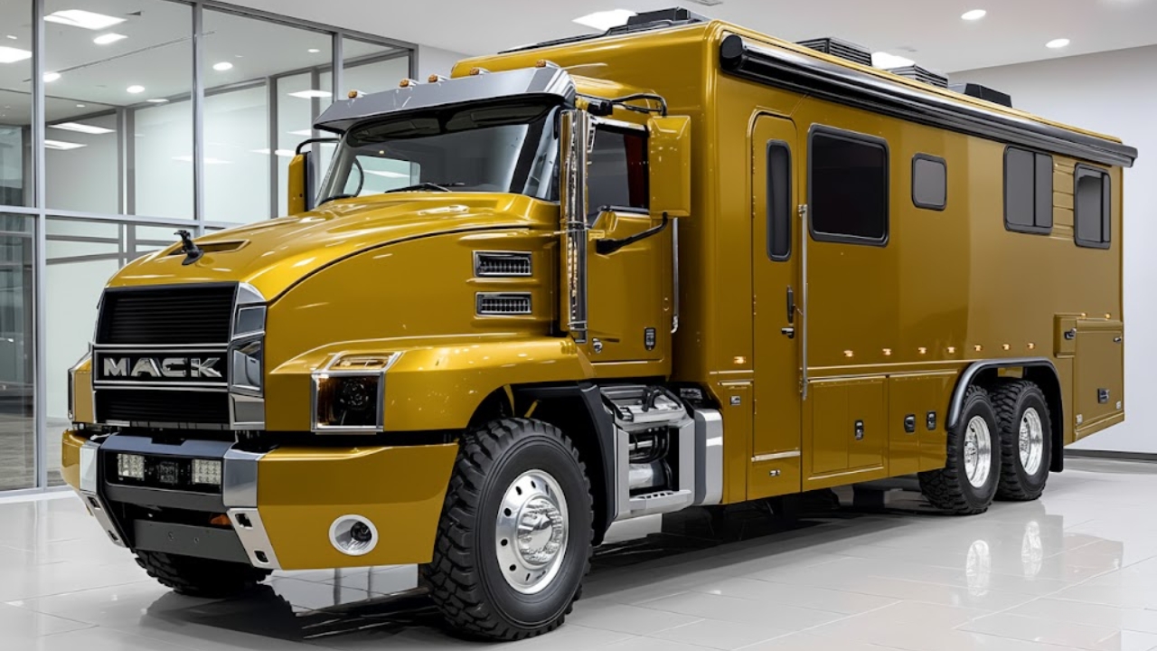 2026 Mack 6×6 Motorhome Unveiled: The Ultimate Heavy-Duty Off-Road RV for Extreme Terrain