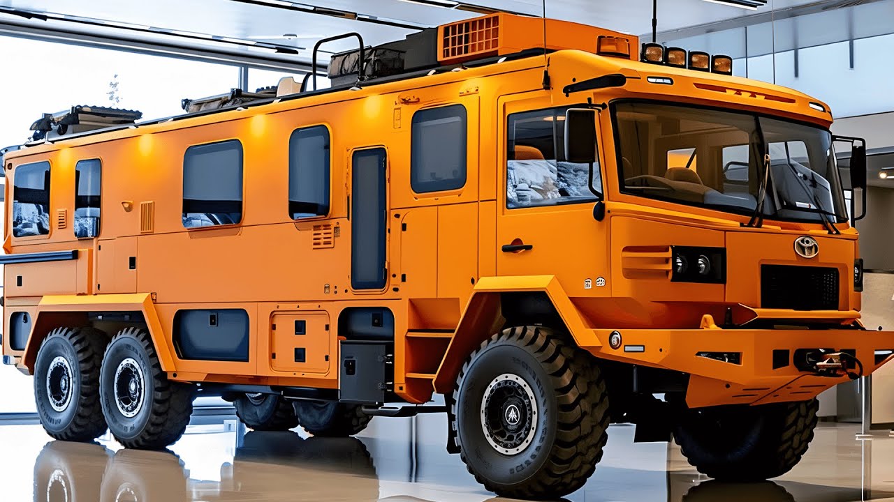 2026 Toyota Sprinter 6×6 Motorhome Review: Extreme Off-Road Luxury Beast Revealed